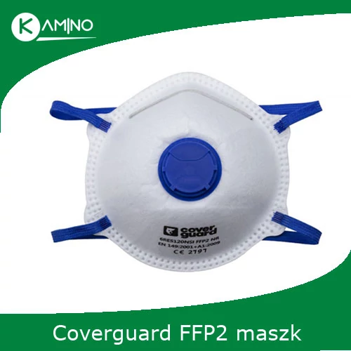 Coverguard FFP2 NR szelepes csésze formájú maszk