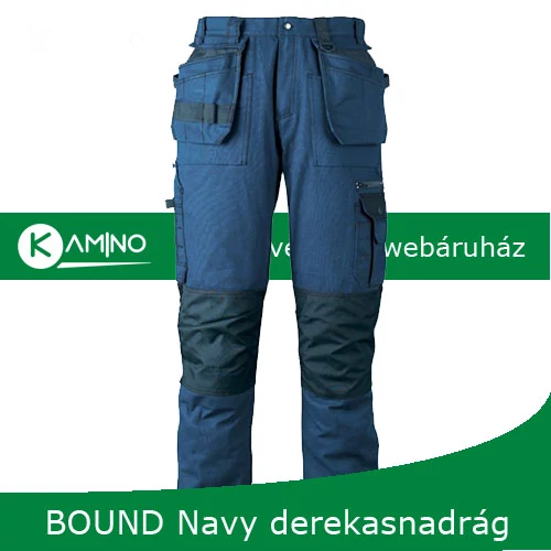 Bound navy munkavédelmi derekas nadrág