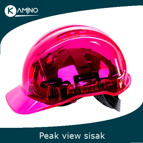 Pv50 peak view átlátszó védősisak szellőző