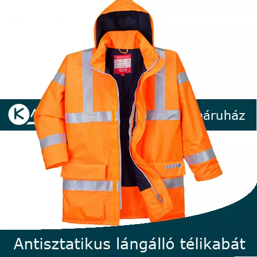 S778 antisztatikus és lángálló kabát