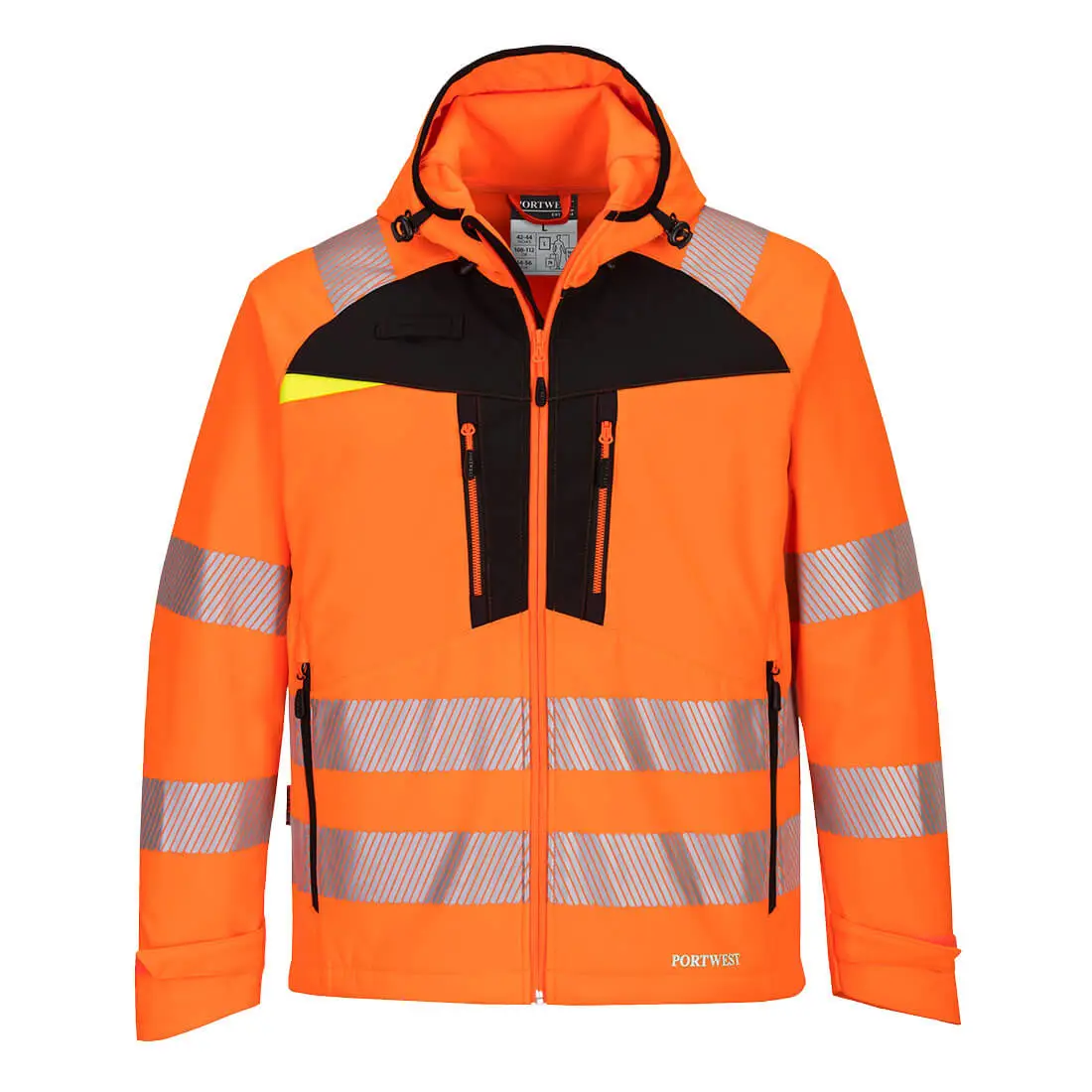 Portwest DX475 jól láthatósági softshell kabát