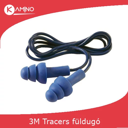 3M TR-01-000 tracers munkavédelmi füldugó kék