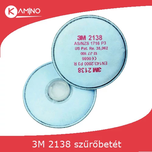 3M 2138 P3 aktívszenes szűrőbetét