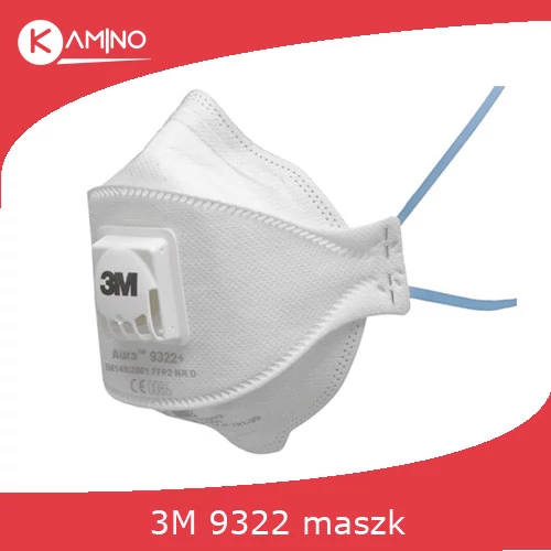 3M 9322+ aura FFP2 részecskeszűrő félálarc