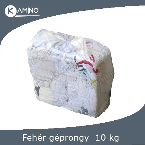 Géprongy fehér 10 kg bála