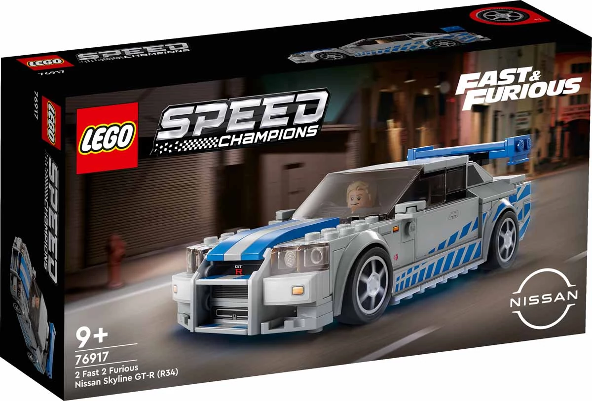 76917 - LEGO Speed Champions 2 Fast 2 Furious Nissan Skyline GT-R (R34)