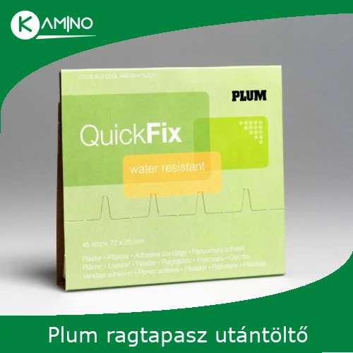 Plum 5511 quickfix ragtapasz utántöltő vízálló 45db-os