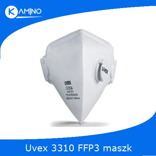 Uvex 3310 silv-air C FFP3nr paneles szelepes pormaszk